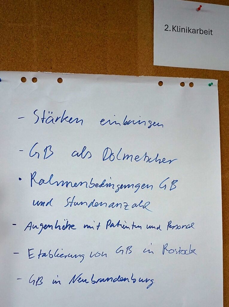 12. Einsatzbereiche der GB Gruppenarbeit zur Klinikarbeit_Flipchart
