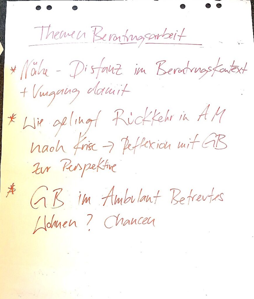 11. Einsatzbereiche der GB Gruppenarbeit zur Beratungsarbeit_Flipchart