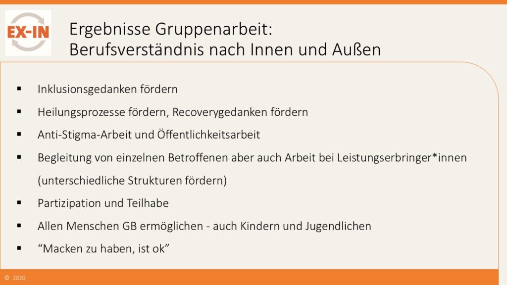 18. Ergebnisse der Gruppenarbeit_Berufsverständnis GB