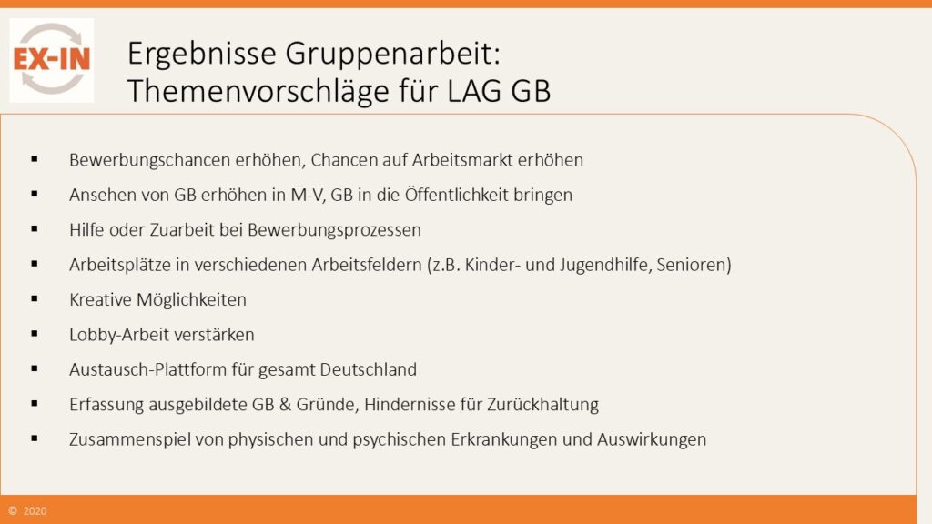 20. Ergebnisse der Gruppenarbeit_Themenvorschläge LAG GB 2024