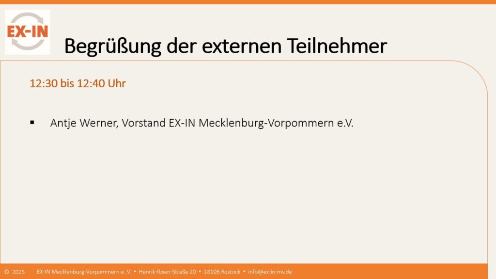 8. Begrüßung externer Teilnehmender_PPP