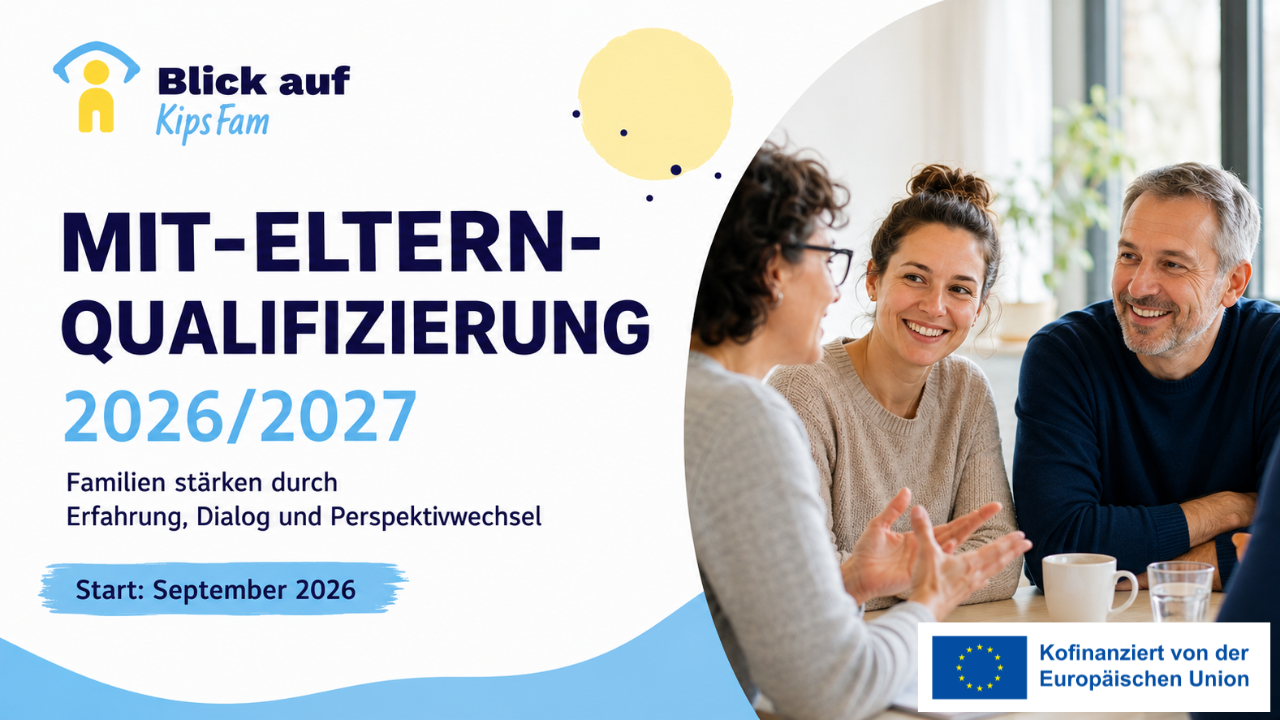 Mehr über den Artikel erfahren MIT-ELTERN Qualifizierung 2026/2027 – Jetzt bewerben